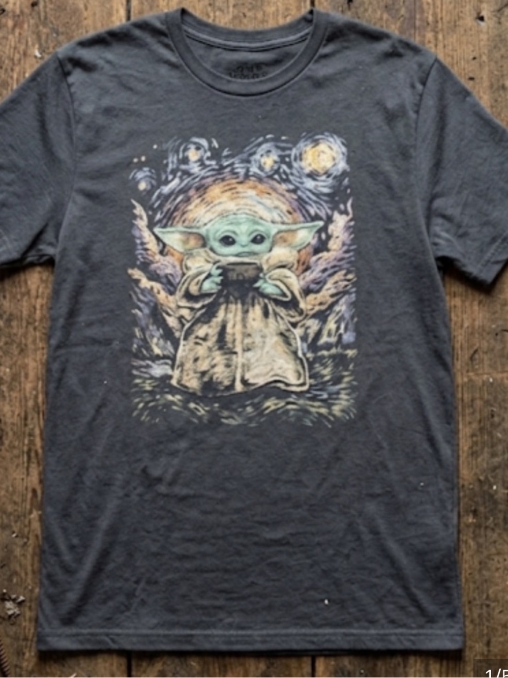 Star Wars Baby Yoda Shirt Black